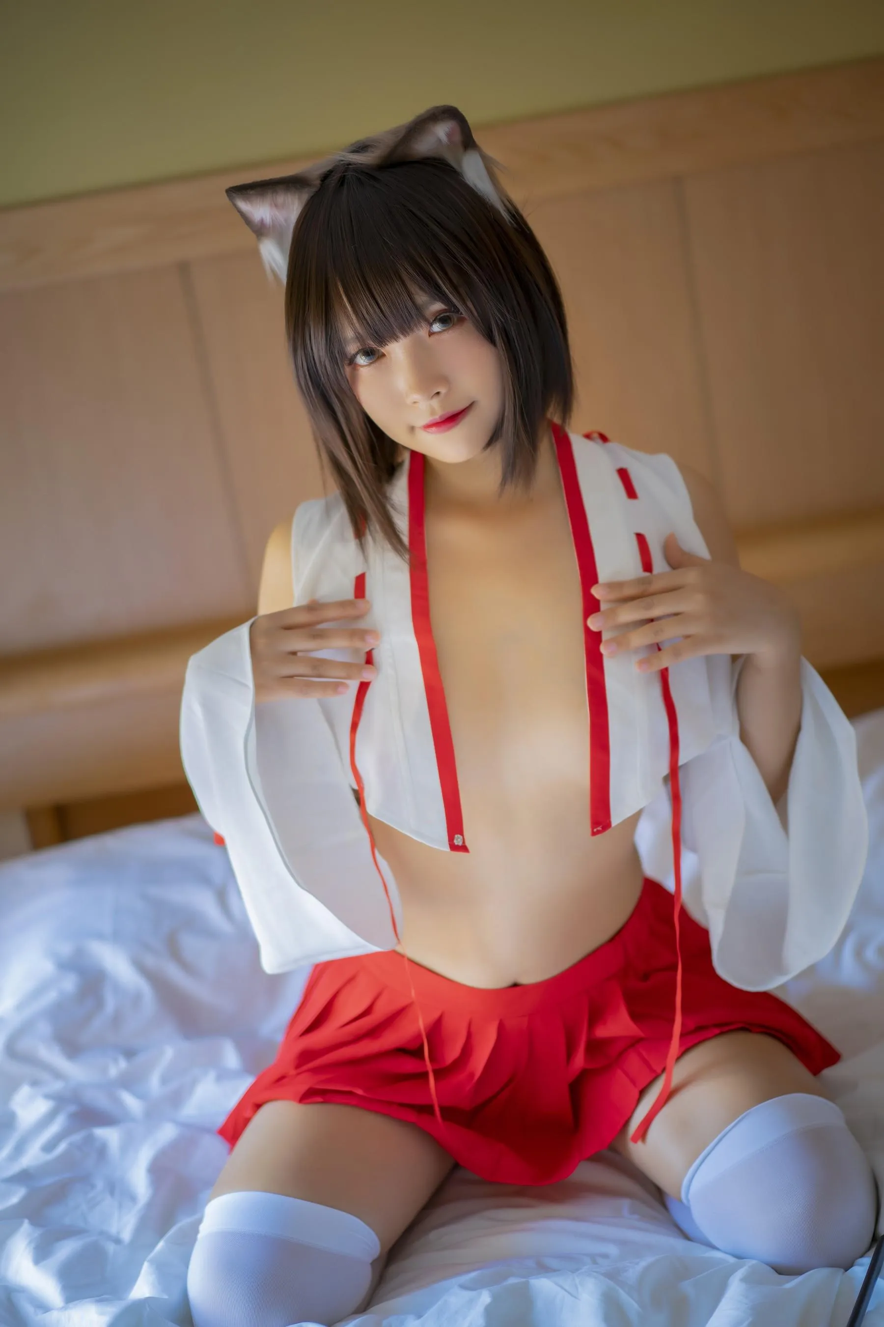 Neko-薇薇 – NO.03 巫女 [30P]插图9
